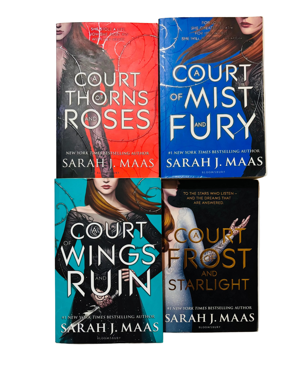 A Court Of Thorns & Roses 1-4 Out of Prints by Sarah J. Maas