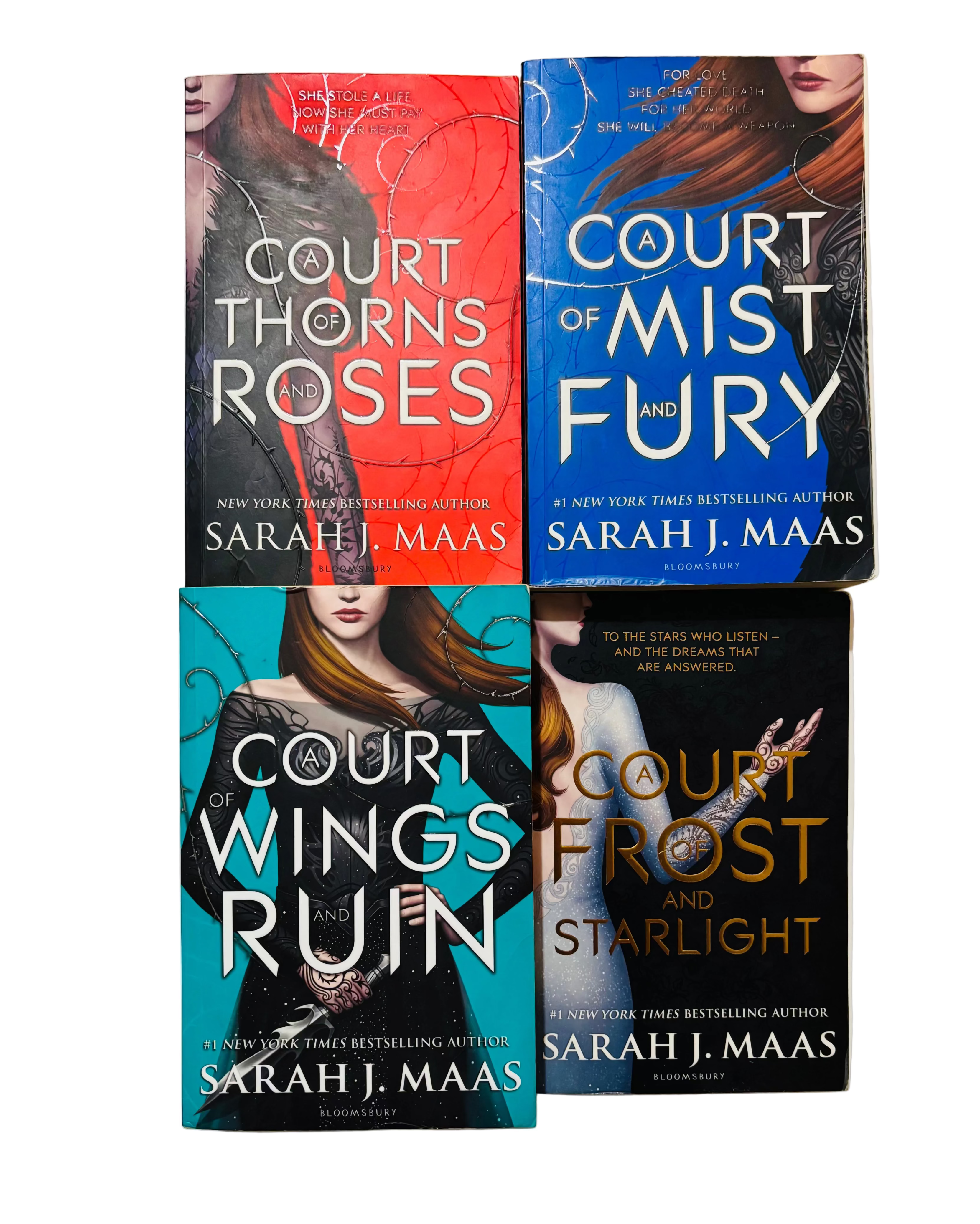 A Court Of Thorns & Roses 1-4 Out of Prints by Sarah J. Maas