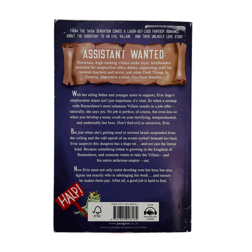Assistant to the Villain by Hannah Nicole Maehrer