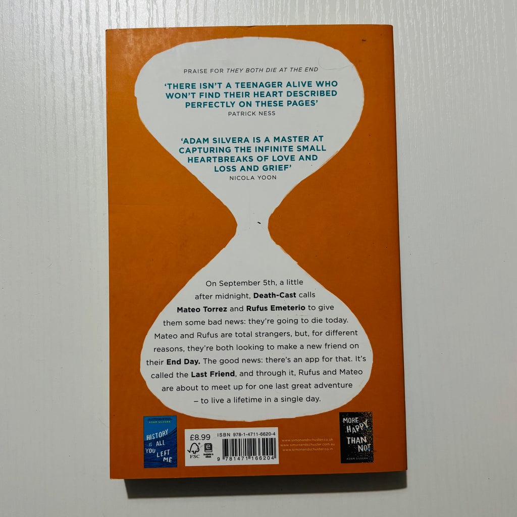 They Both Die at the End by Adam Silvera
