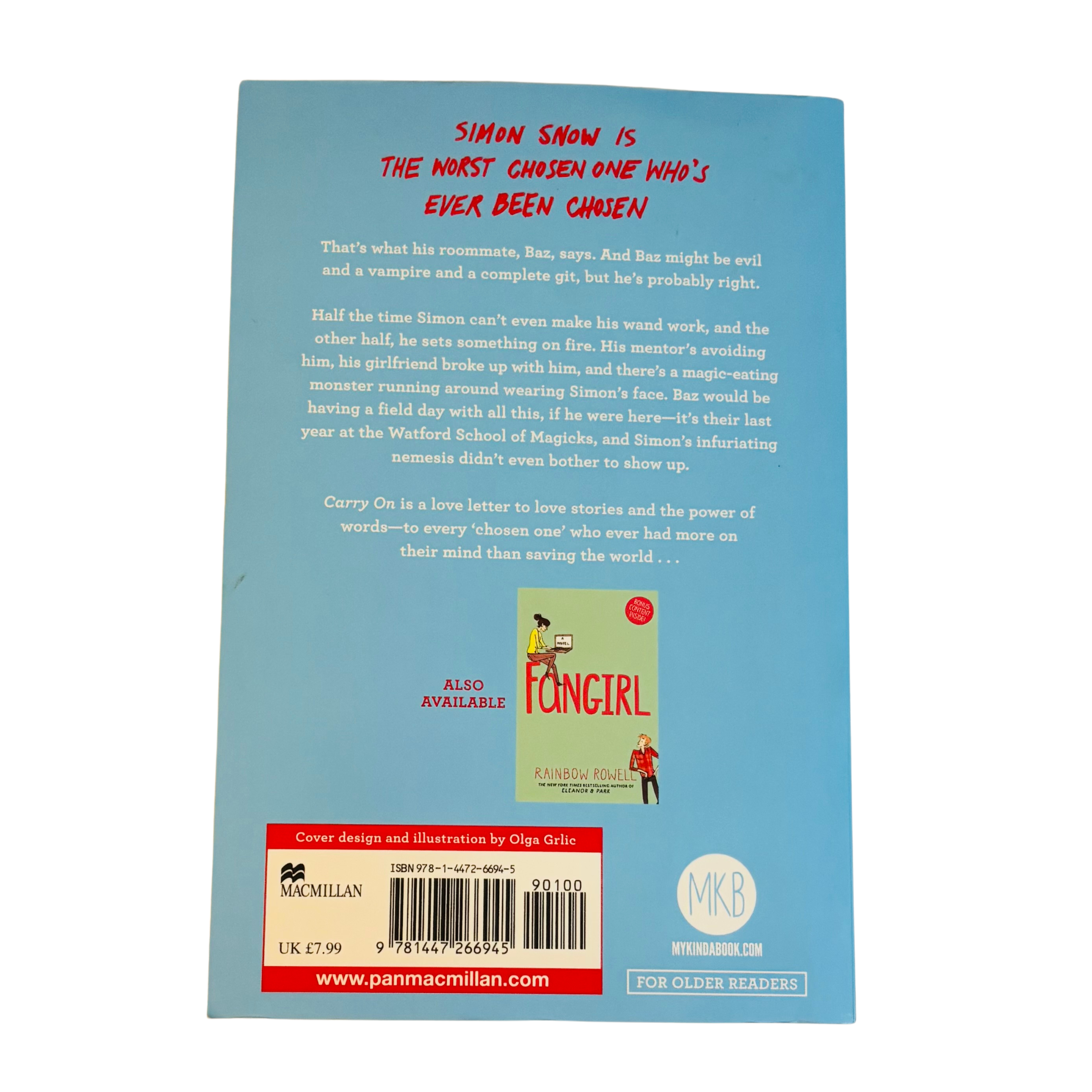 Carry On by Rainbow Rowell