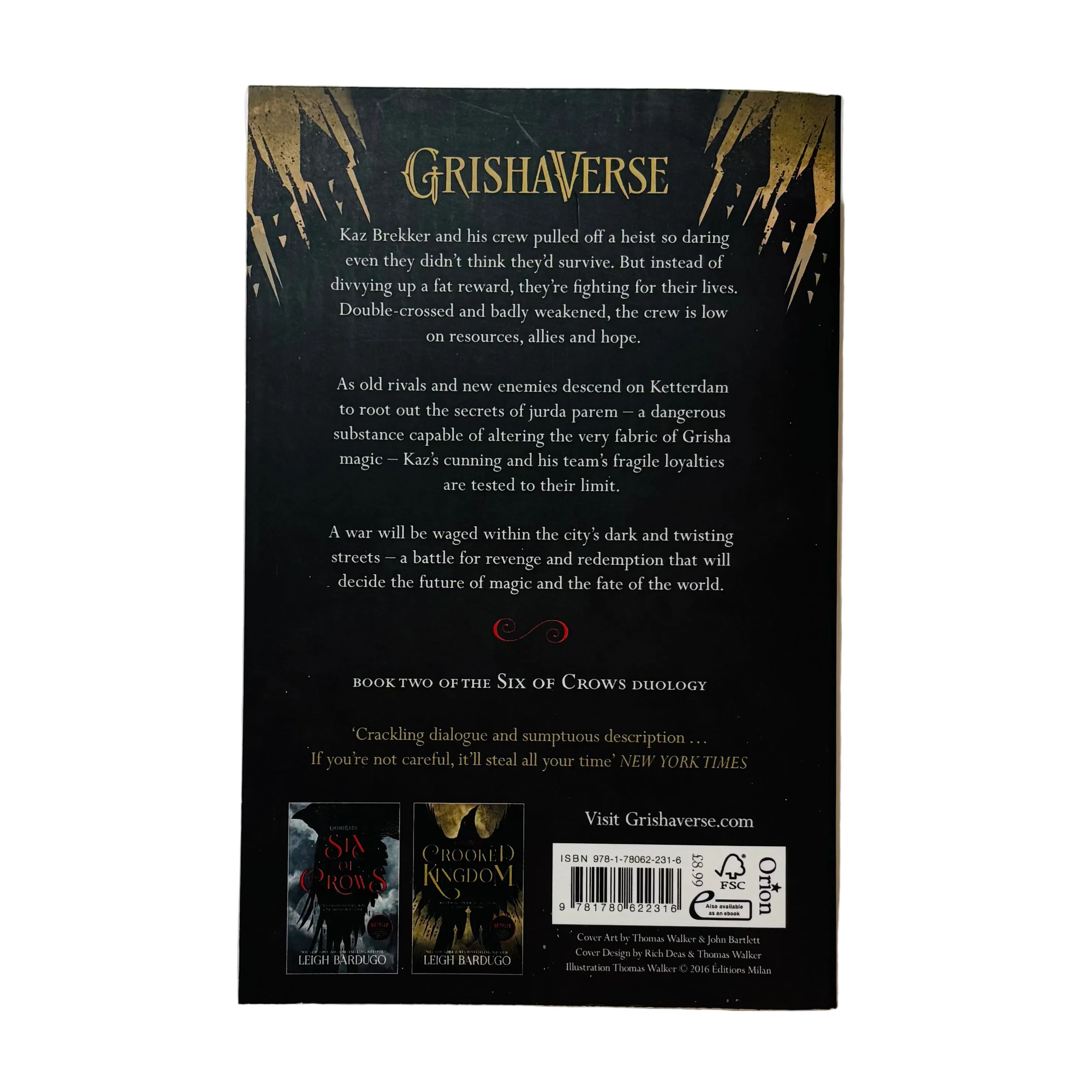 Crooked Kingdom by Leigh Bardugo